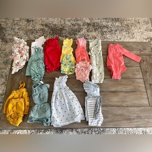 ❌SOLD❌Baby Girl Clothes from 0-3,3months and 3-6months